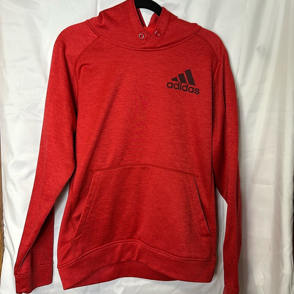 Adidas Red Climawarm Sweatshirt